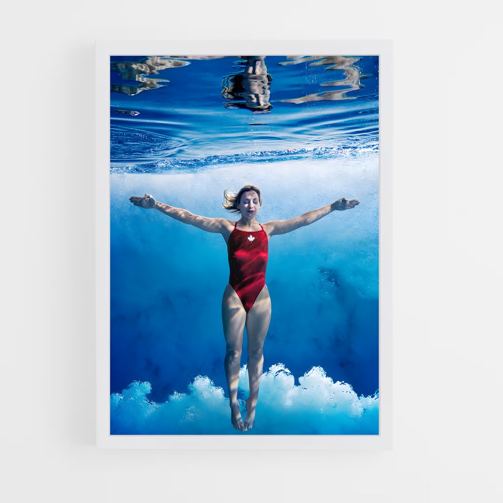 Poster Lysanne richard – affiche Plongeon de falaise (vue 3)